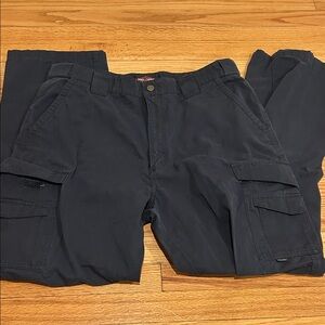 Men's Black Tactical Pants Size 36